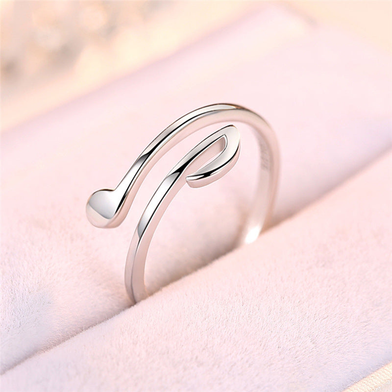 Adjustable Music Note Ring