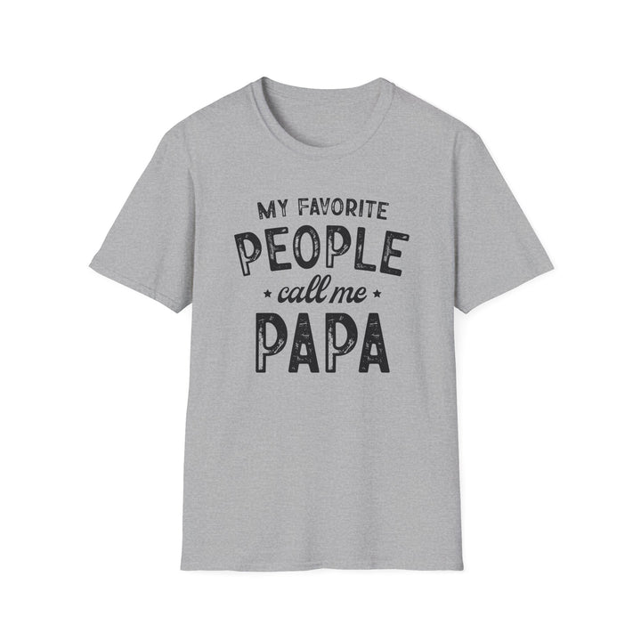 My Fav People Call Me Papa Softstyle T-Shirt