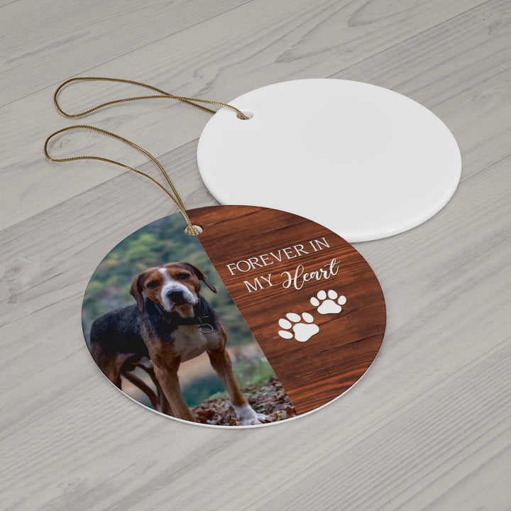 Dog Remembrance Ceramic Ornament