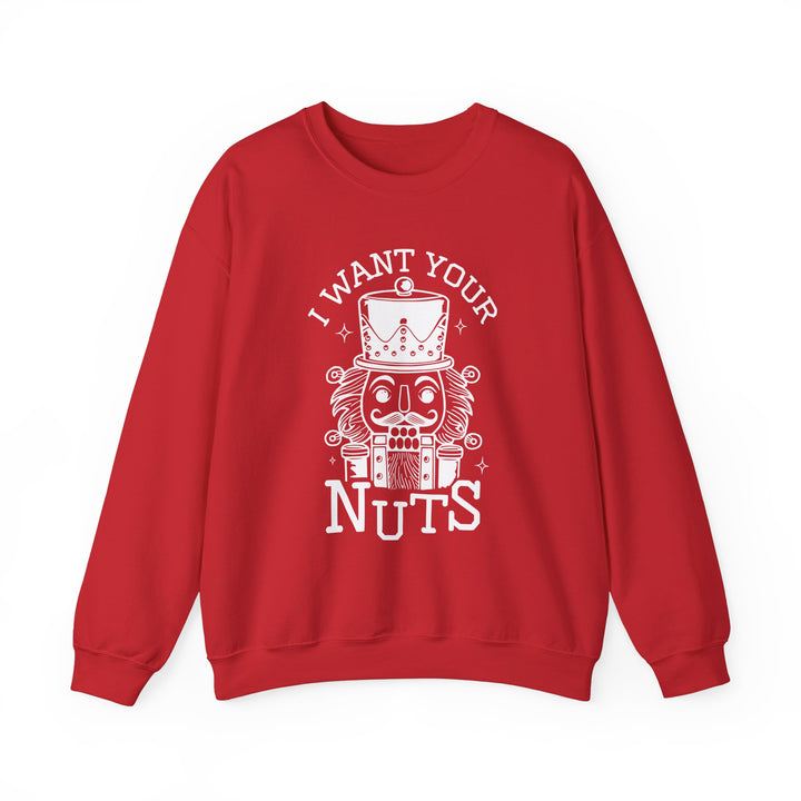 I Want Your Nuts Heavy Blend™ Crewneck Sweatshirt