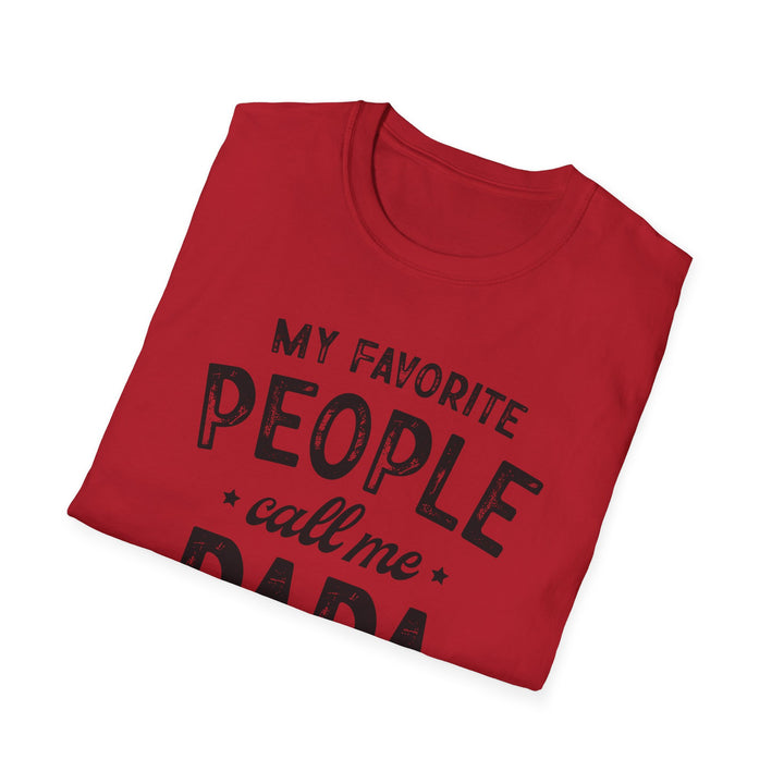 My Fav People Call Me Papa Softstyle T-Shirt