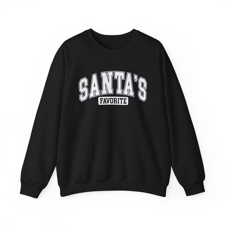 Black Santa's Favorites Heavy Blend™ Crewneck Sweatshirt