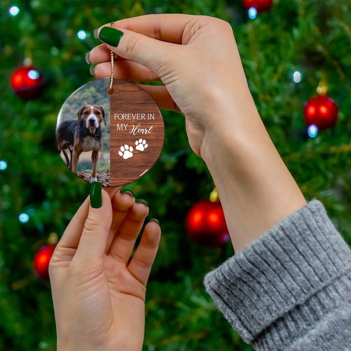 Dog Remembrance Ceramic Ornament