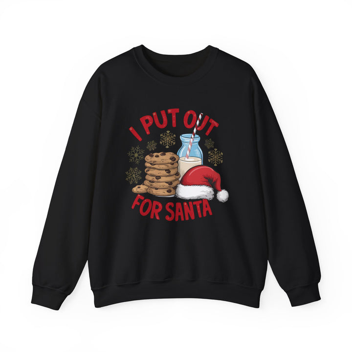 I Put Out For Santa Heavy Blend™ Crewneck Sweatshirt