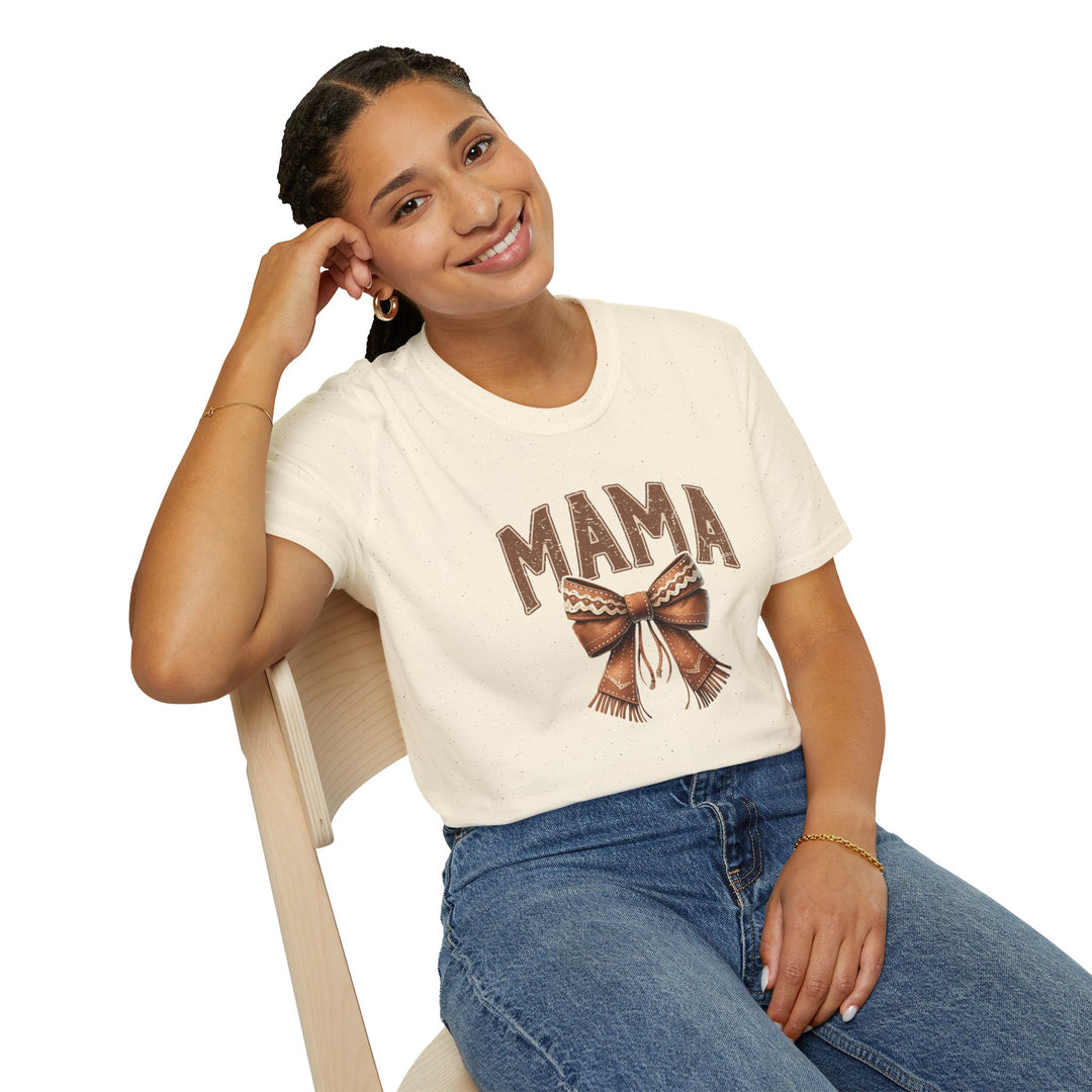 Mama Western Ribbon T-Shirt