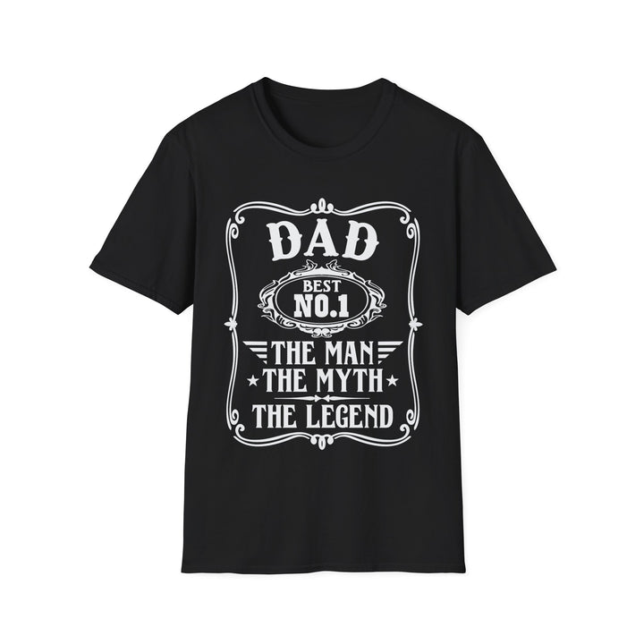 Black Fathersday Softstyle T-Shirt