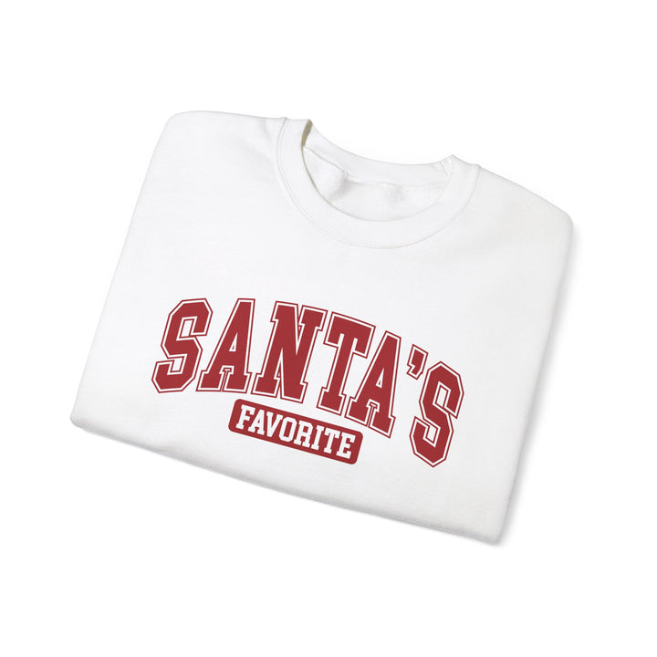 White Santa's Favorites Heavy Blend™ Crewneck Sweatshirt