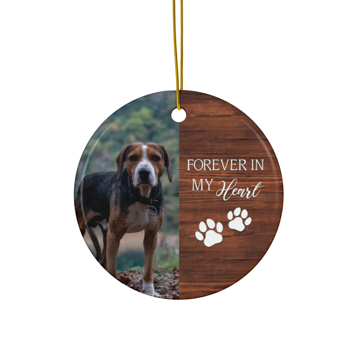 Dog Remembrance Ceramic Ornament