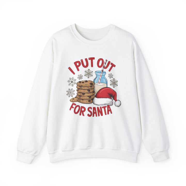 I Put Out For Santa Heavy Blend™ Crewneck Sweatshirt