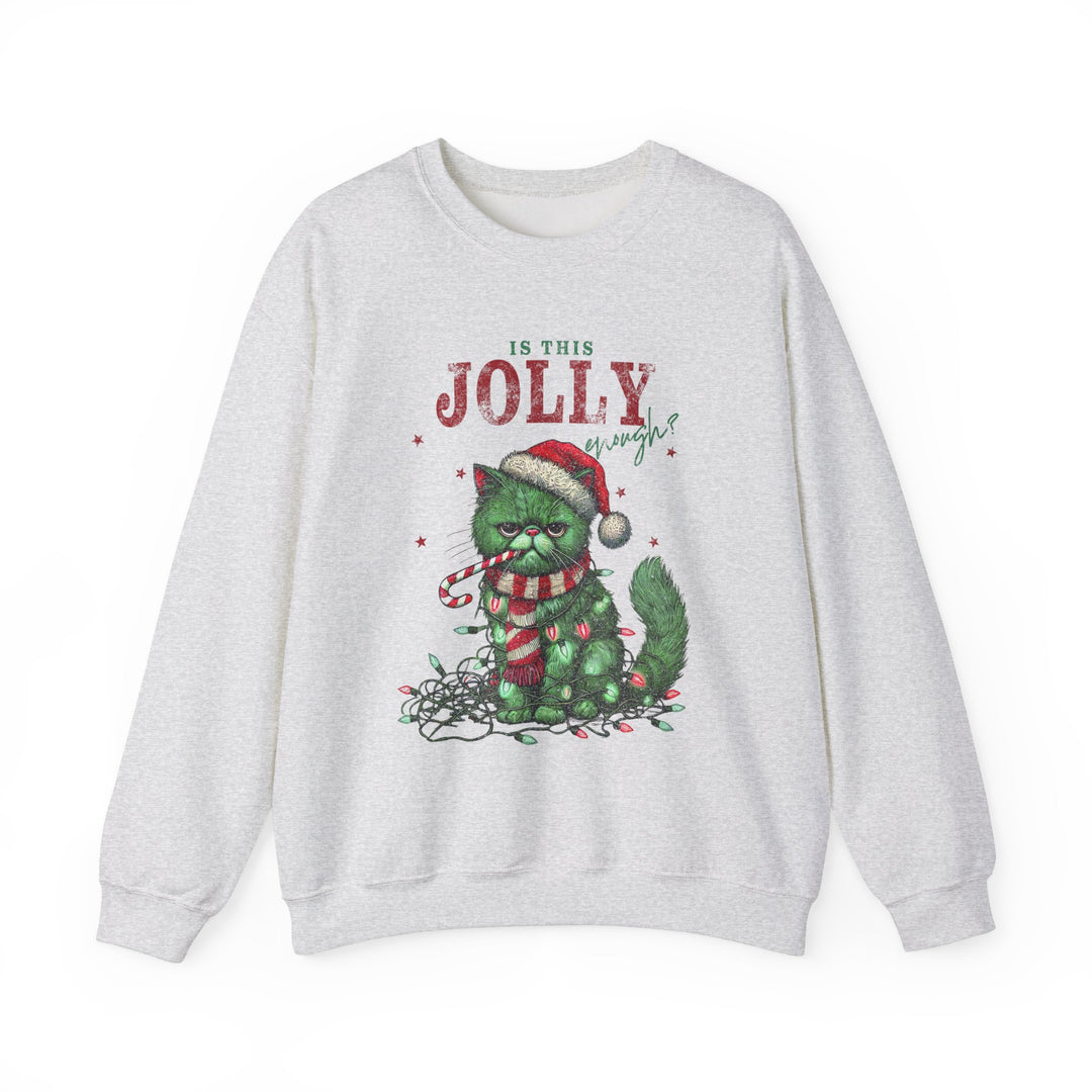 Is This Jolly Enough Heavy Blend™ Crewneck Sweatshirt