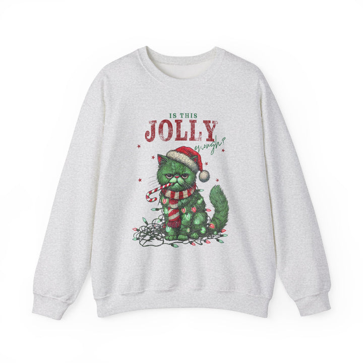 Is This Jolly Enough Heavy Blend™ Crewneck Sweatshirt