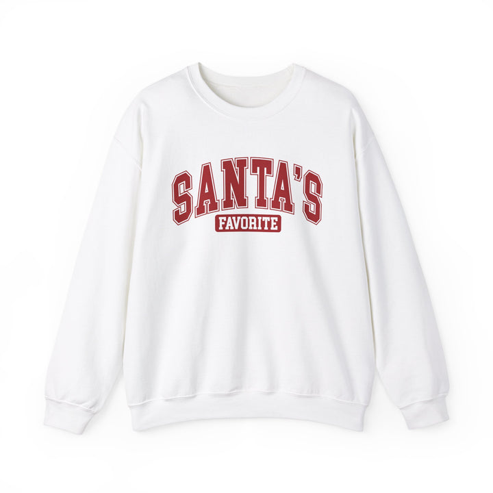 White Santa's Favorites Heavy Blend™ Crewneck Sweatshirt