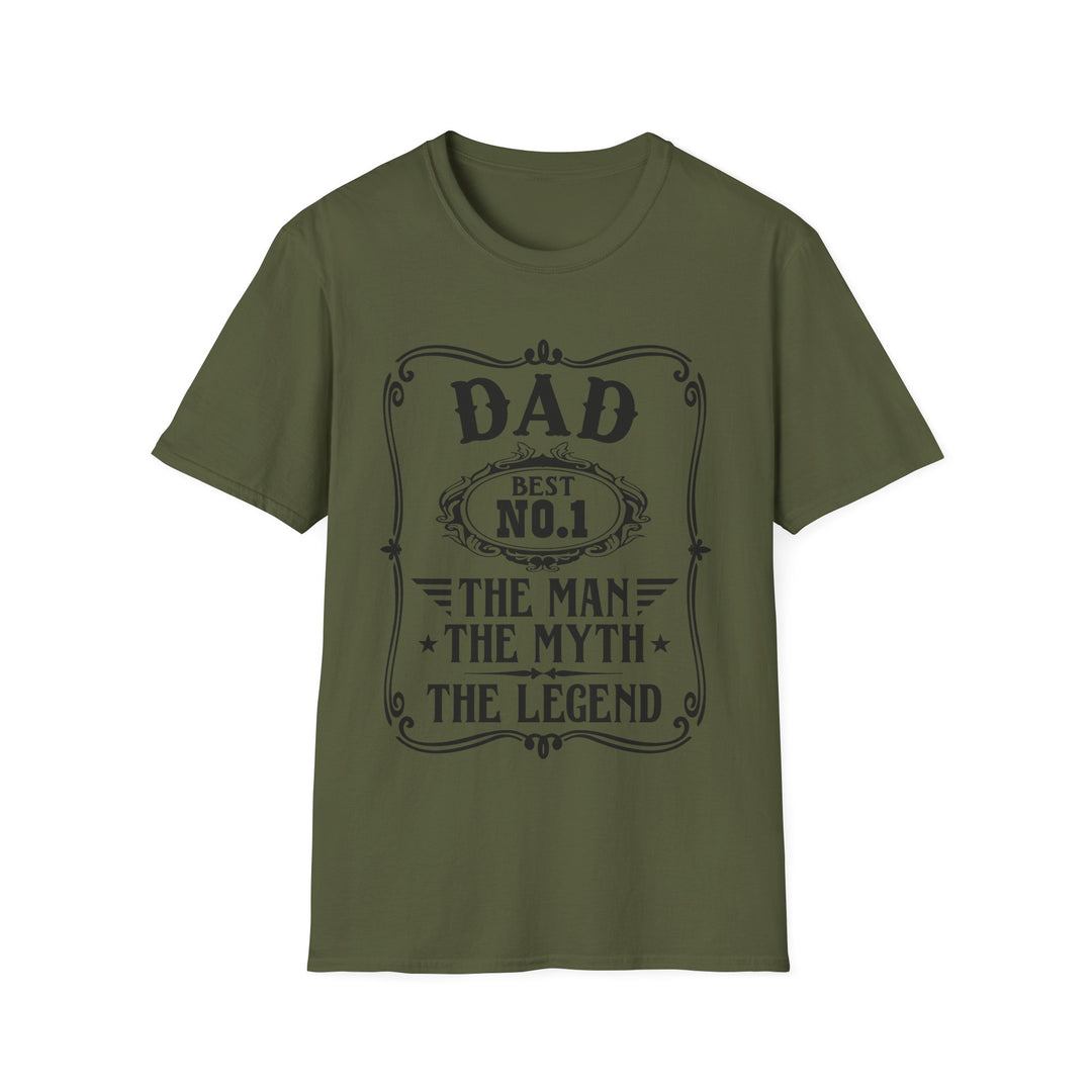 Dad The Man The Myth The Legend Softstyle T-Shirt