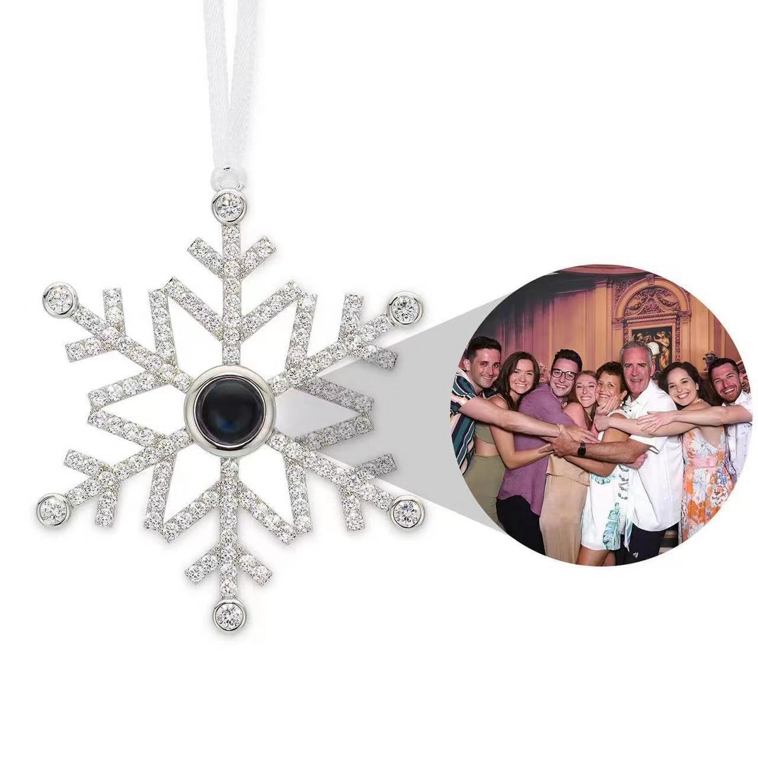 SnowPhoto™ Ornament + FREE SnowPhoto™ Necklace