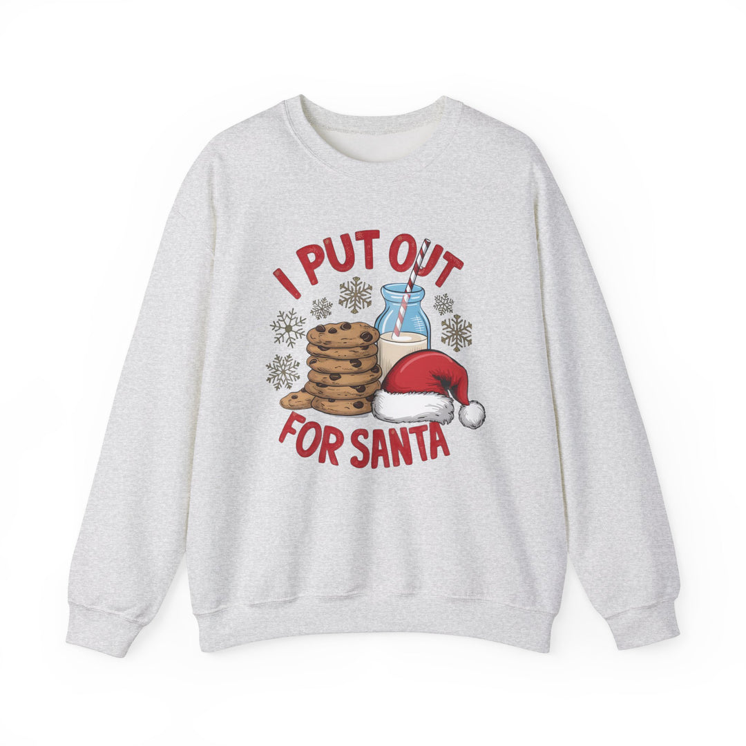 I Put Out For Santa Heavy Blend™ Crewneck Sweatshirt