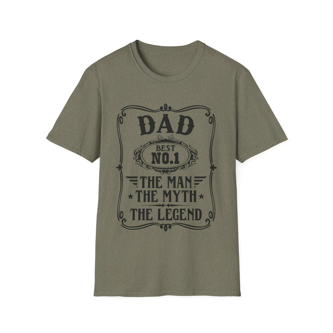 Dad The Man The Myth The Legend Softstyle T-Shirt