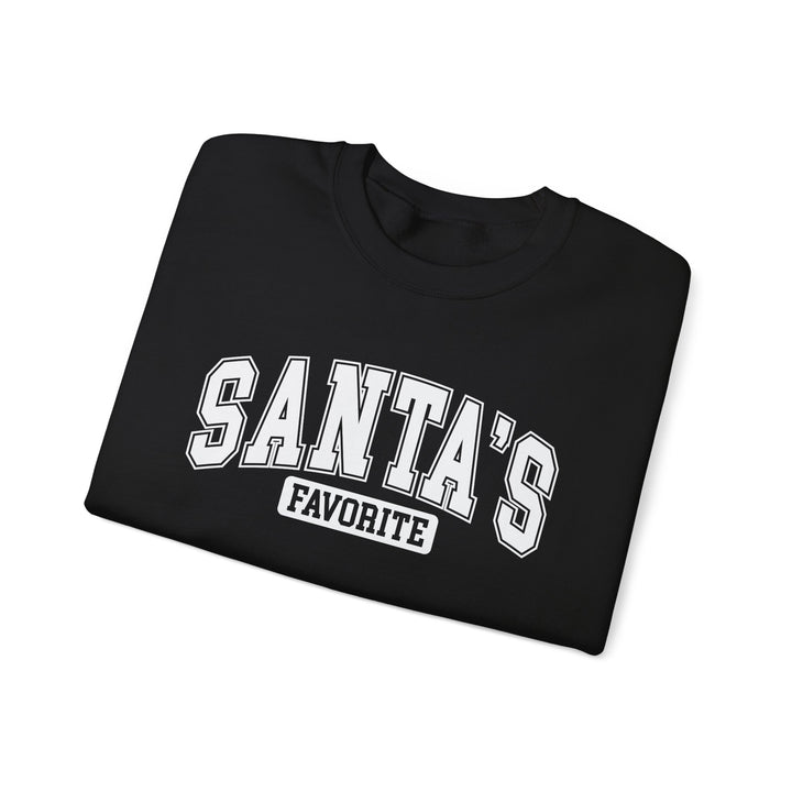 Black Santa's Favorites Heavy Blend™ Crewneck Sweatshirt