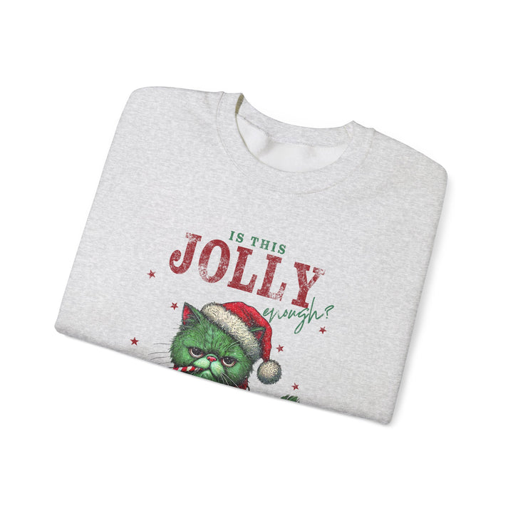 Is This Jolly Enough Heavy Blend™ Crewneck Sweatshirt