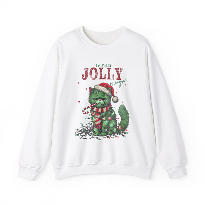 Is This Jolly Enough Heavy Blend™ Crewneck Sweatshirt